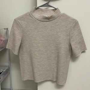 Zara, Oatmeal; size small